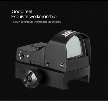 Akyse ||| Red Dot Šautuvas Taikymo Sritis Micro Dot Reflex Holografinis Dot Akyse Optika Medžioklės Monokliai Airsoft Šautuvas Mini Dot